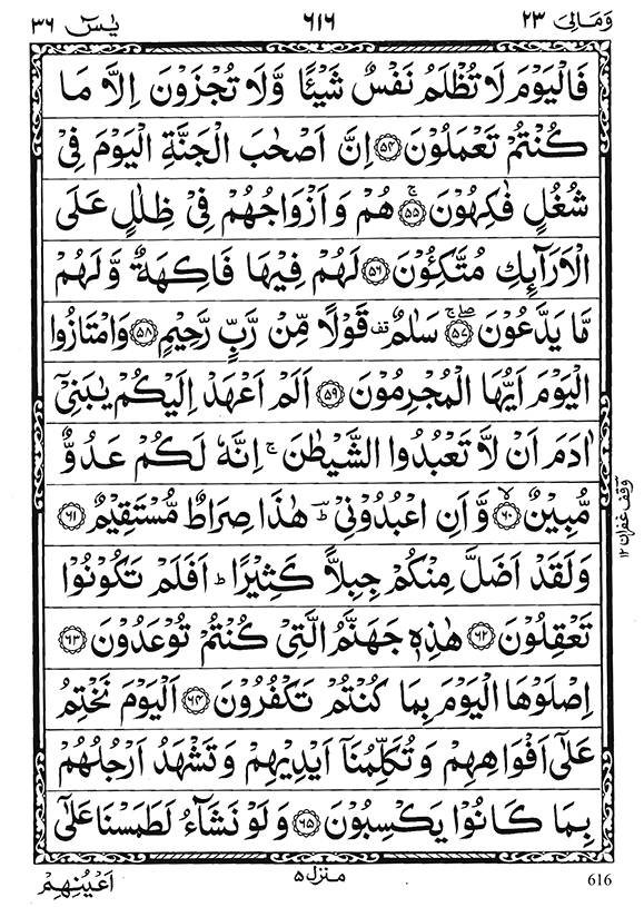 Surah Yasin page 6